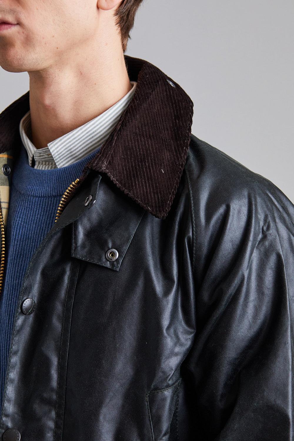 Bedale Wax Jacket Sage | Barbour | Herre | Retro Bedale Wax Jacket Sage | Barbour | Herre | Retro